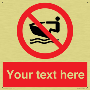 Custom No personal water craft